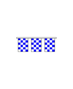 4mil Checkered Pennants Rectangle