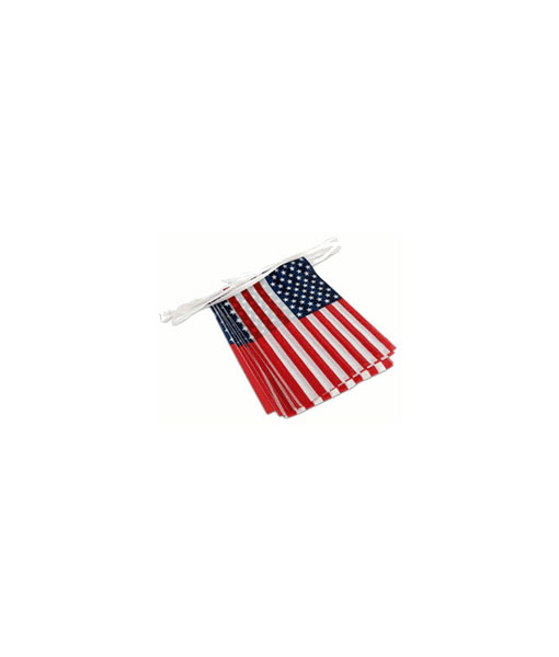 U.S.A. Heavy Duty Polyester Pennant Strings - HI-TEX Flags