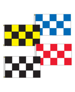Nylon Horizontal Checker Flag