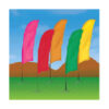bow flag solid color